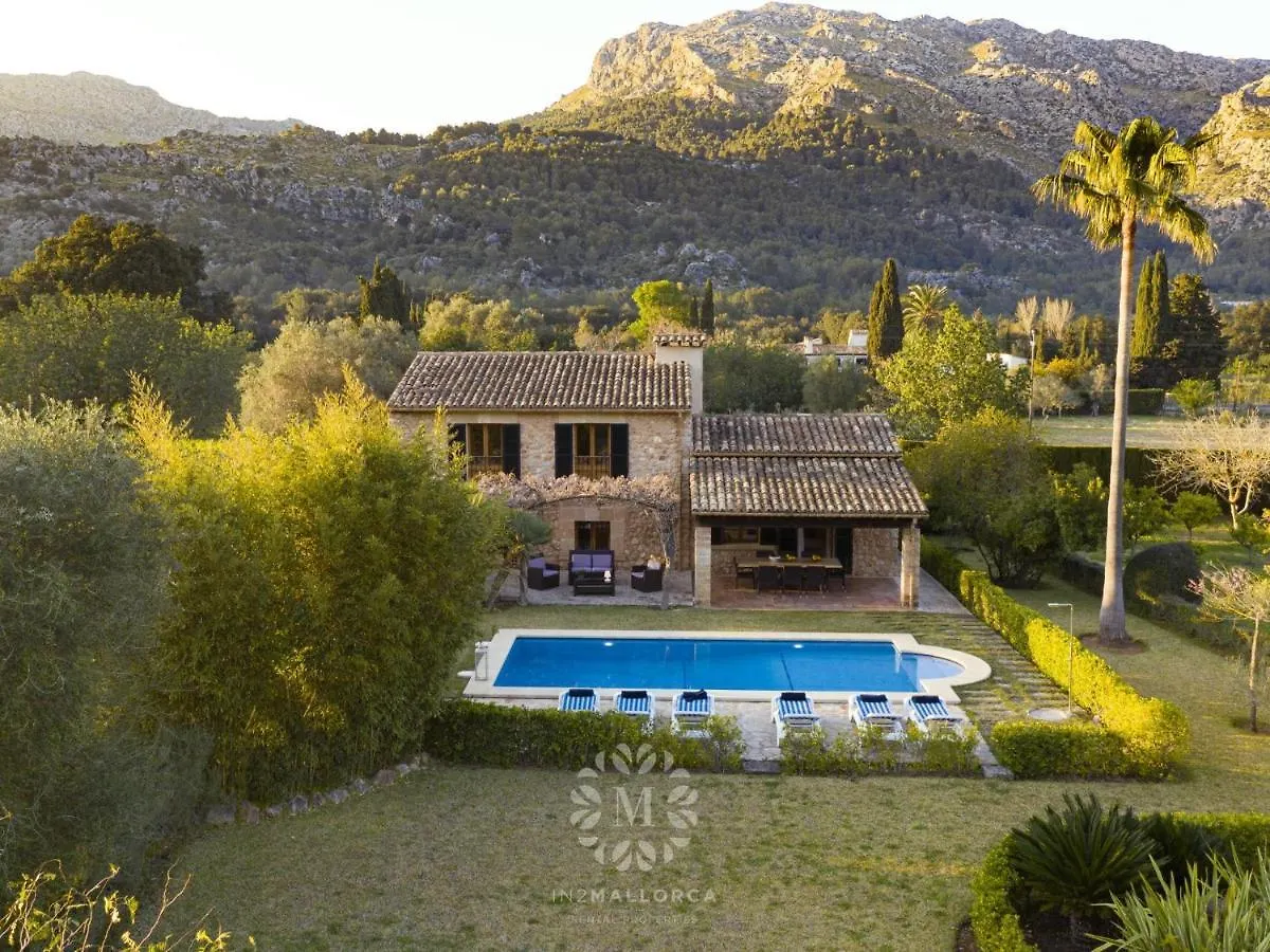 Villa Can Peric With Pool Quiet And Spacious Wifi Pollença Spanyolország